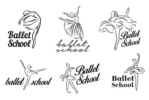 Ballet Logo - Ballerina illustration. Ballet logo ~ Icons ~ Creative Market
