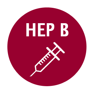 B in Red Circle Logo - Hep B Red Liver Foundation