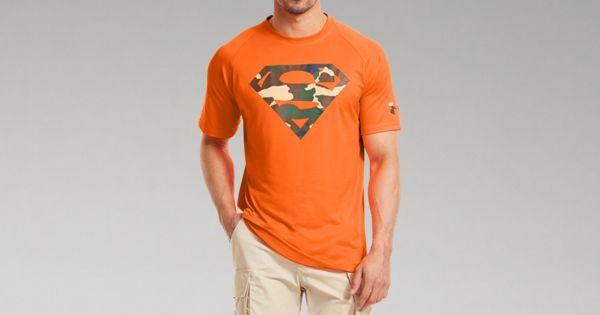 Orange Camo Superman Logo - Men's Under Armour® Alter Ego Camo Superman T-Shirt | Under Armour US