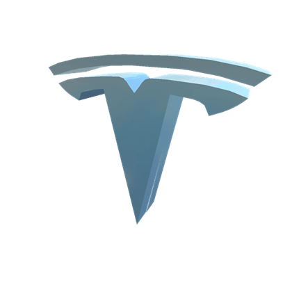 Huge Company Logo - HUGE 4D Tesla Car Company Logo - Roblox