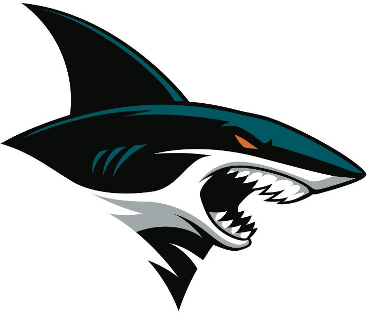 sharks 3d logo