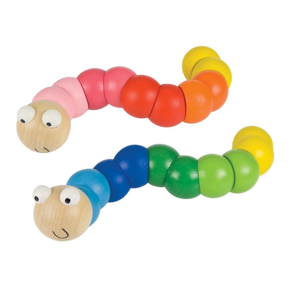 Wiggly Worm Logo - Wiggly Worm (Pack of 2). Pocket Money Gifts
