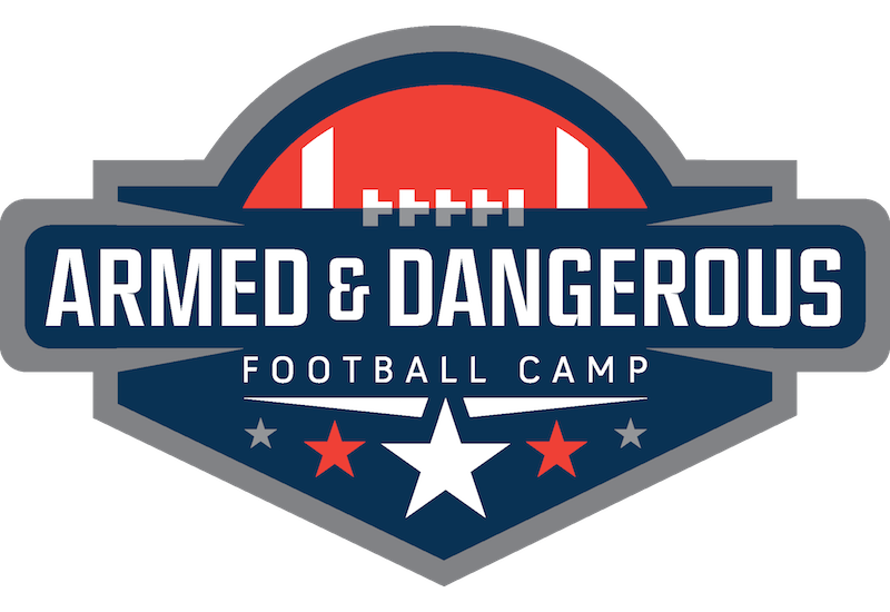 Football Camp Logo - Armed and Dangerous Football