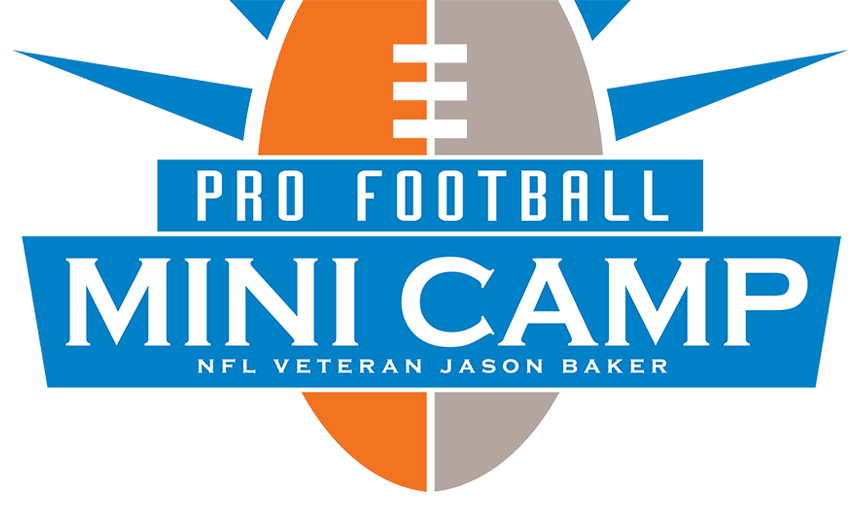 Football Camp Logo - Jason Baker's Pro Football Mini Camp