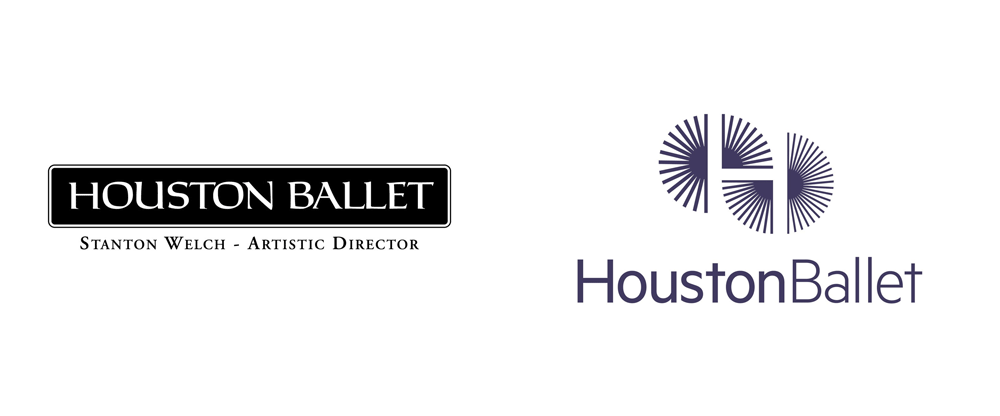 Ballet Logo - Brand New: New Logo and Identity for Houston Ballet