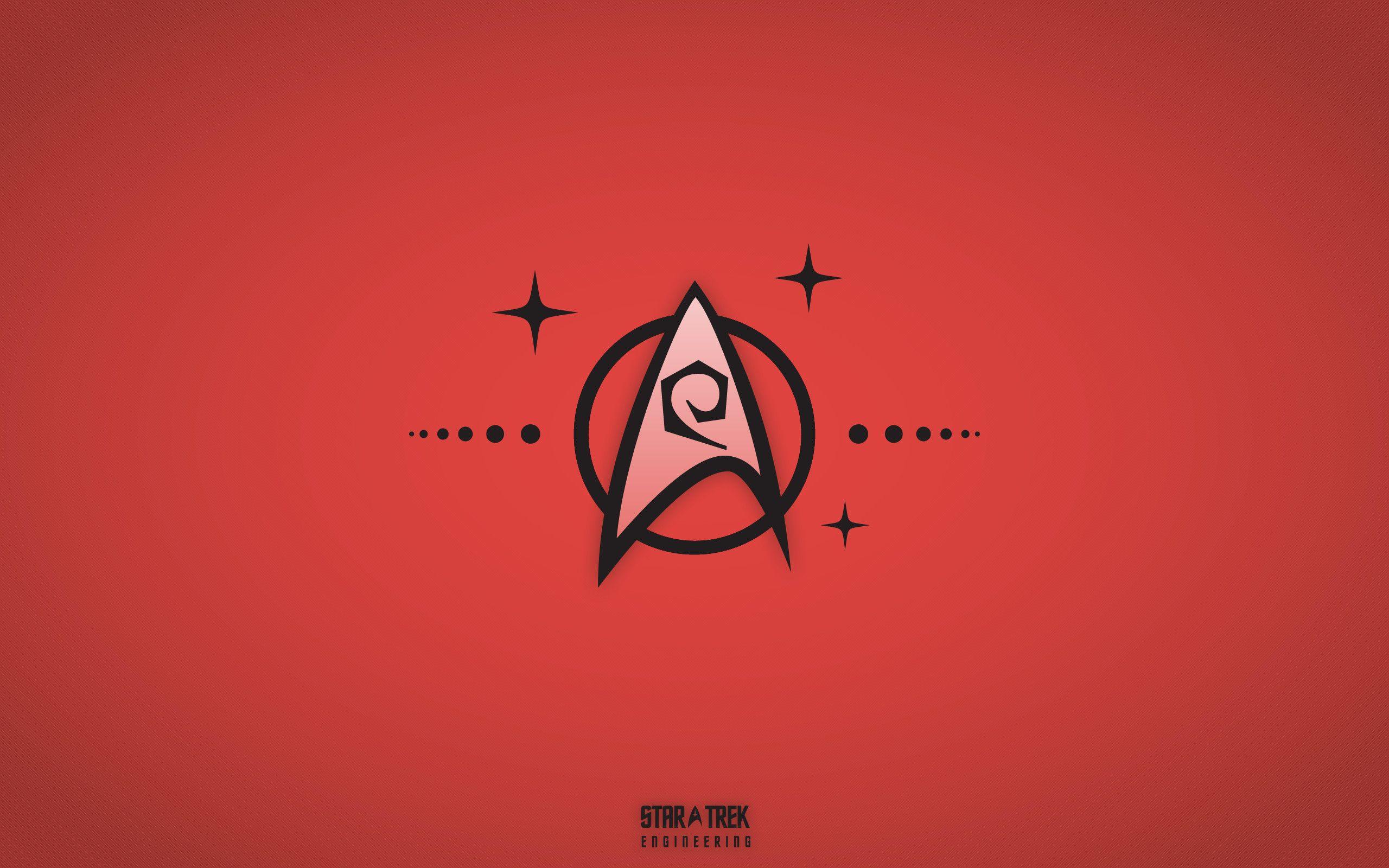 Red Star Trek Logo - Starfleet Logo Wallpaper