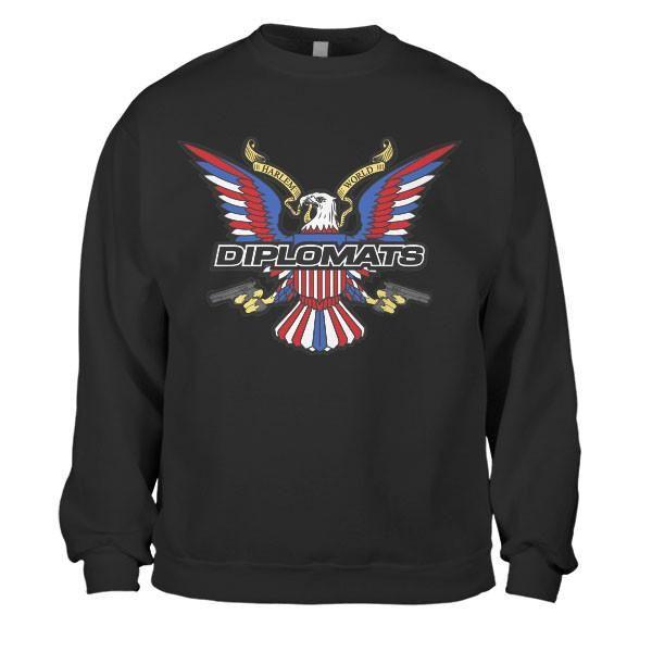 USA Eagle Logo - DIPSET USA EAGLE LOGO CREWNECK (BLACK) | Dipset USA, LLC