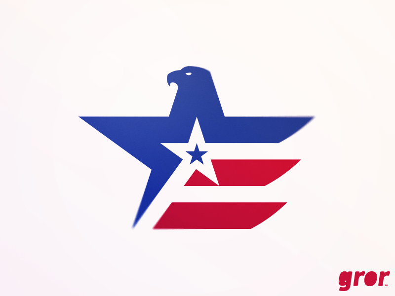 USA Eagle Logo - Star Eagle Logo by gror | Dribbble | Dribbble