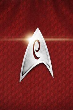 Red Star Trek Logo - Best Trek it baby image. Science fiction, Star trek