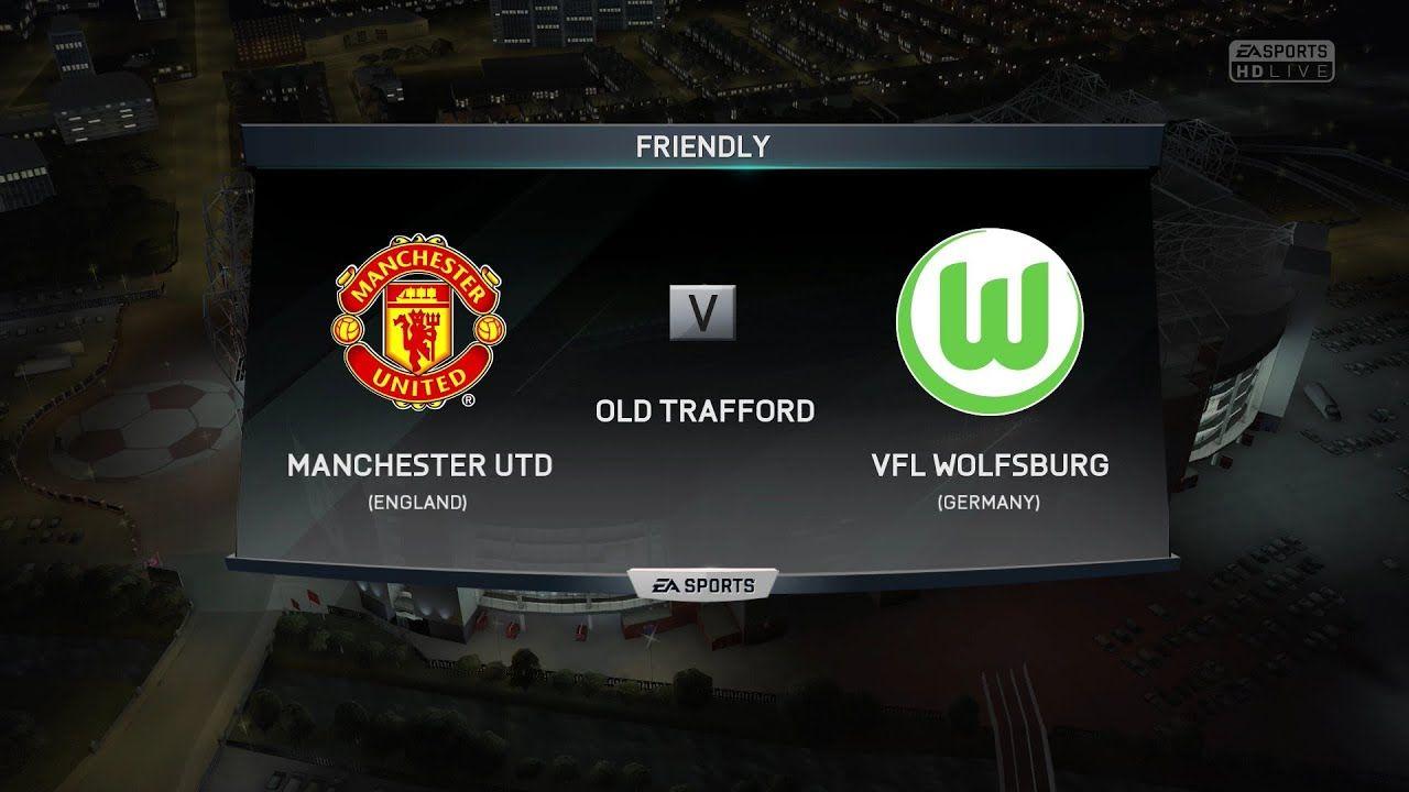 Old VfL Wolfsburg Logo - MANCHESTER UTD V VFL WOLFSBURG CHAMPIONS LEAGUE FIFA 16 - YouTube