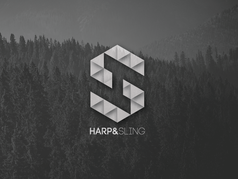 Harp Company Logo - Logo and Branding - Harp and Sling Design by Josiah Warneking ...