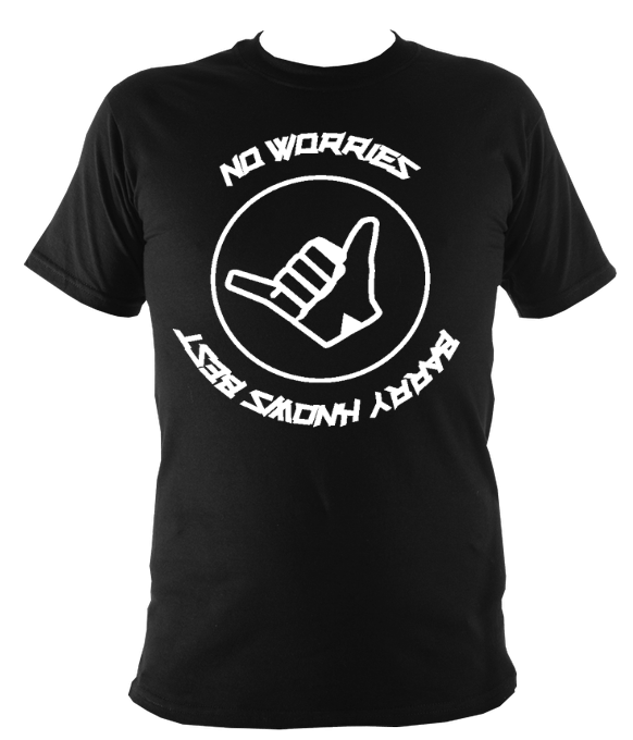 Black and White BKB Logo - BKB Childrens 'No Worries' Tee shirt – Barry Knows Best