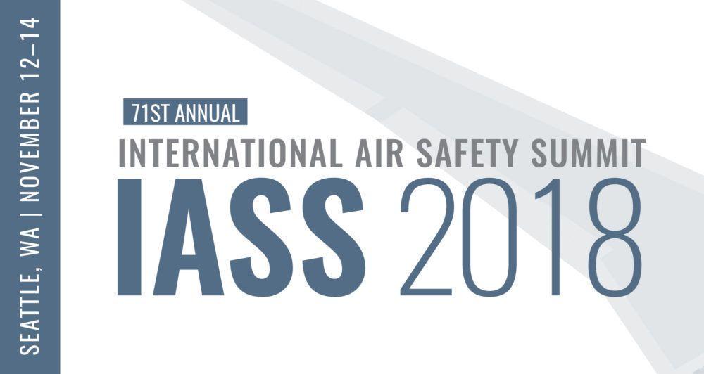 Air Safety Logo - 71st International Air Safety Summit Safety Foundation