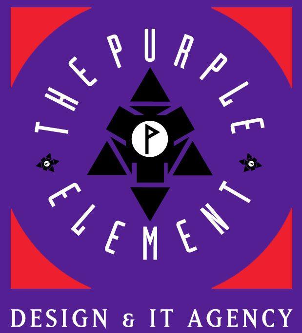 Purple Red Logo - the purple element