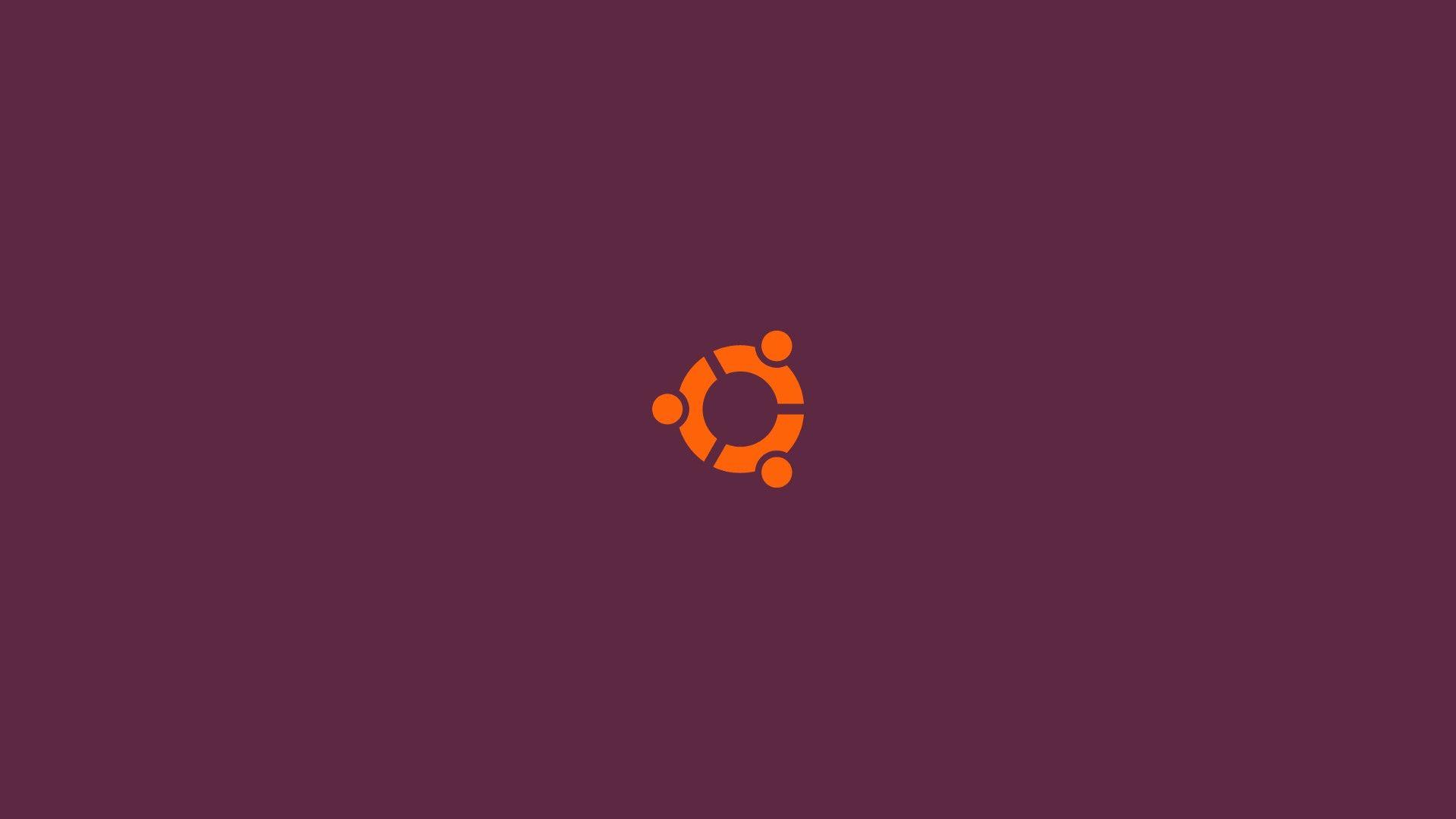 Purple Red Logo - Linux ubuntu purple logos simple background wallpaper | AllWallpaper ...