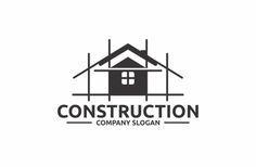 House Building Logo - Construction logo by BekBlack on @creativemarket | Art ...