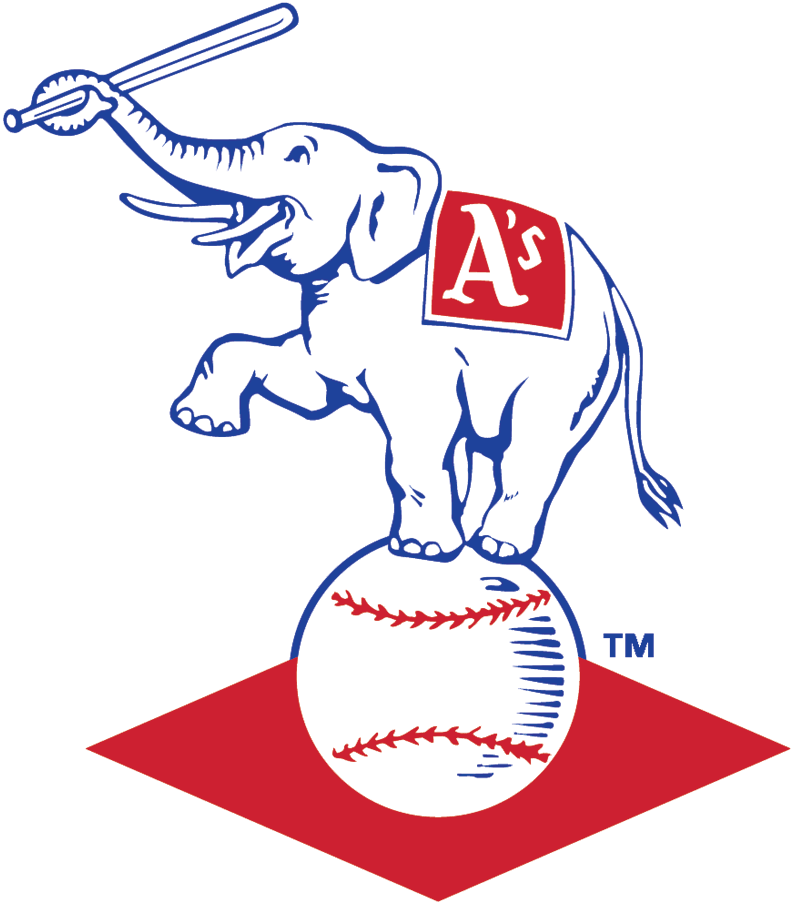 Kansas City Athletics Logo - Kansas City Athletics Primary Logo - American League (AL) - Chris ...