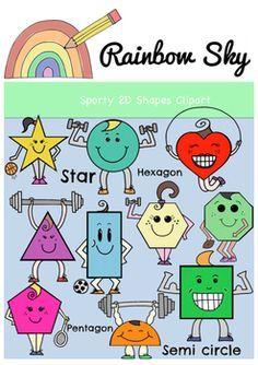 Pentagon Circle Rainbow Logo - Best Rainbow Sky Clipart image. Rainbow sky, Learning resources