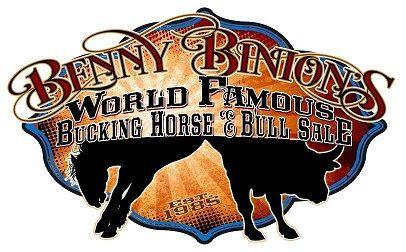Famous Bull Logo - Benny Binion's World Famous Bucking Horse & Bull Sale
