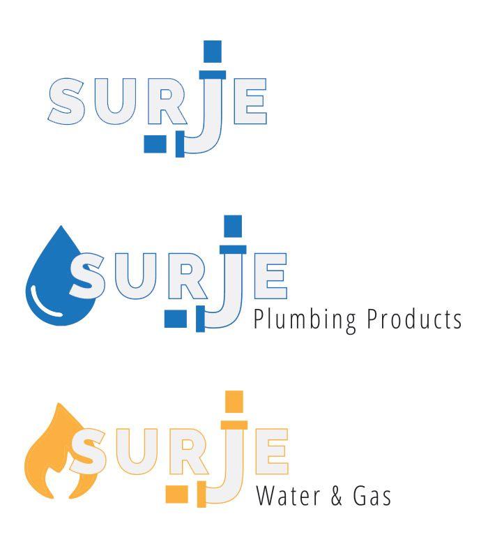 What CC Logo - Modern, Bold, Plumbing Logo Design for ' Surje' as a stand alone