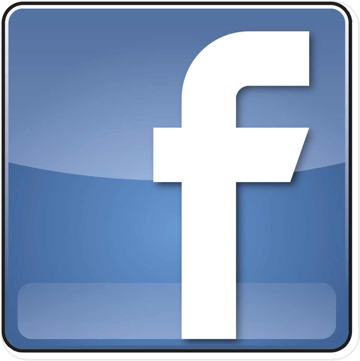 Light Blue Facebook Logo - Facebook Clipart Light Blue