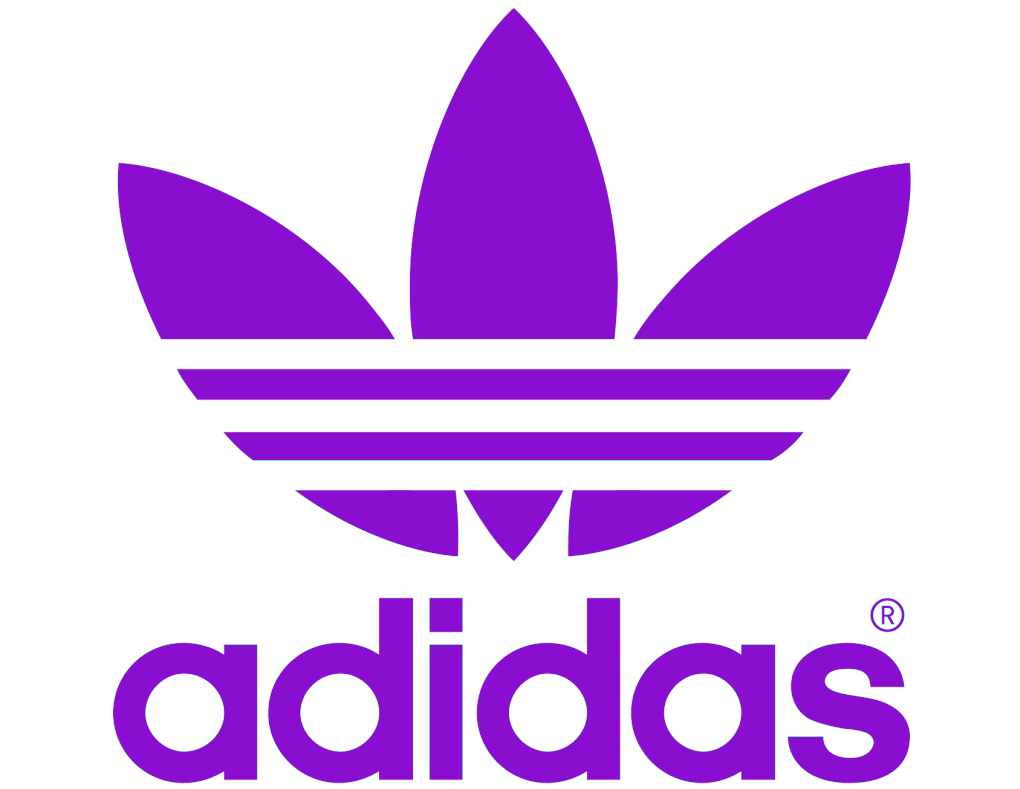 Purple Adidas Logo - Adidas #logo. Design: LOGO. Adidas logo, Logos and Adidas