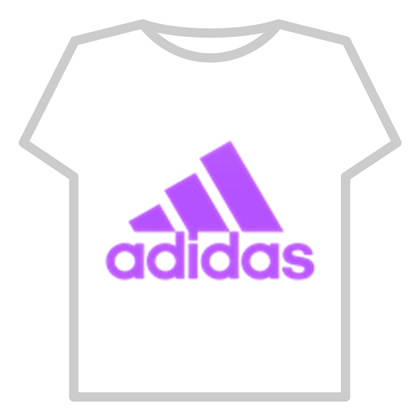 Purple Adidas Logo - 