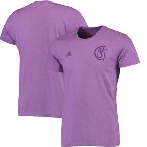 Purple Adidas Logo - Real Madrid adidas Logo T-Shirt - Purple | eBay