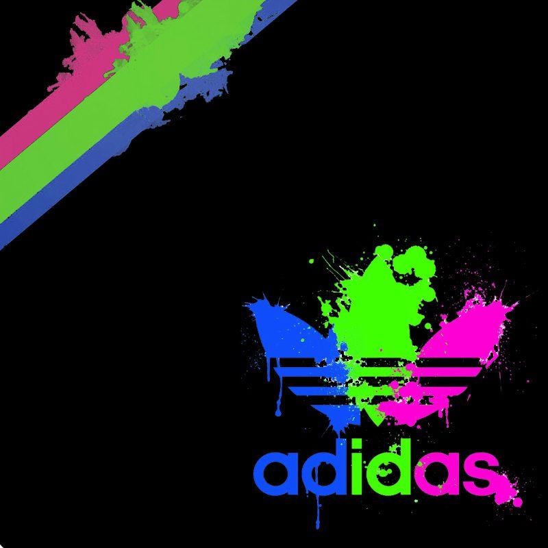 Purple Adidas Logo - Picture of Adidas Logo Purple
