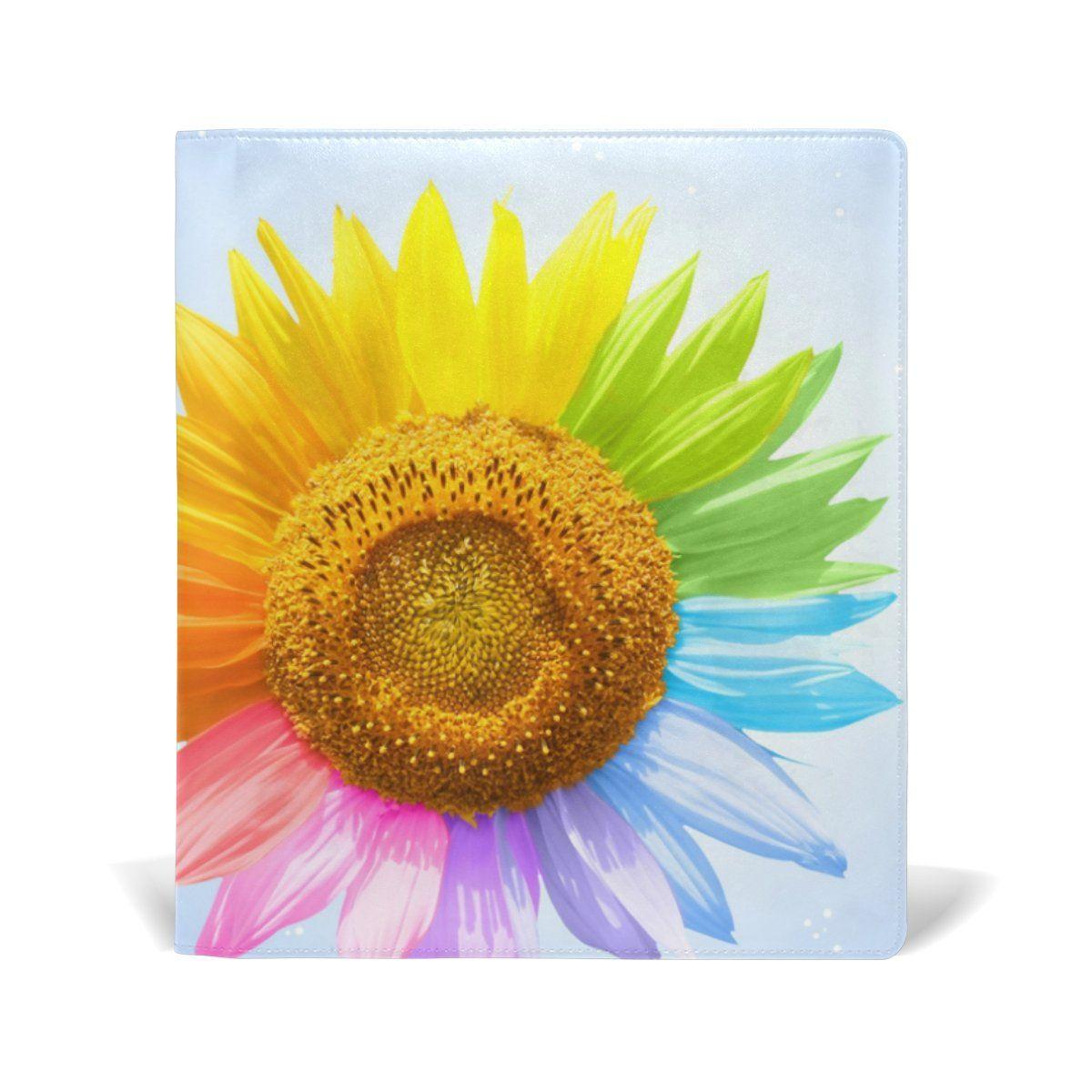 Rainbow Sunflower Logo - Amazon.com : ColourLife Rainbow Sunflower Personalized Printing ...