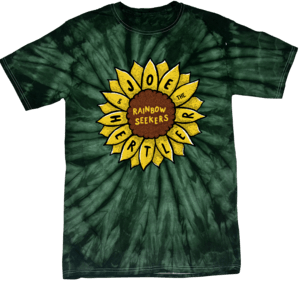 Rainbow Sunflower Logo - Sunflower Tie Dye Tee – Joe Hertler & The Rainbow Seekers