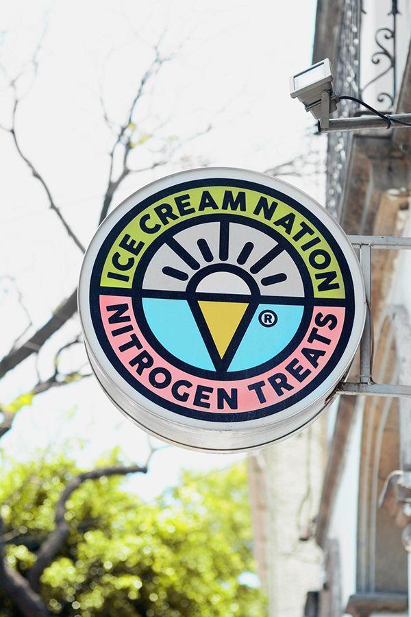 Cream Nation Logo - Concept and branding for Ice Cream Nation, a friendly and popular