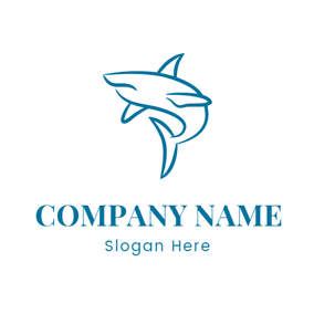 White Shark Logo - Free Shark Logo Designs | DesignEvo Logo Maker