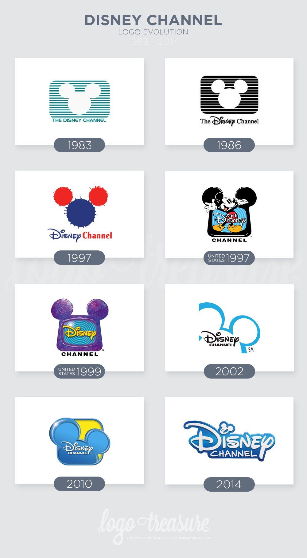 Disney.com Logo - Disney Channel logo evolution – 1983 to 2014 | Logotreasure