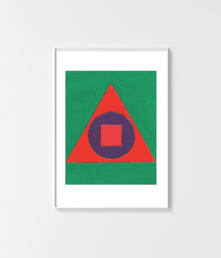 White Triangle Red Triangle Logo - Shruti - Red Triangle — ARTBOX
