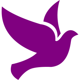 Purple Bird Logo - Purple bird 2 icon purple bird icons