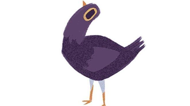 Purple Bird Logo - What does this purple bird mean?
