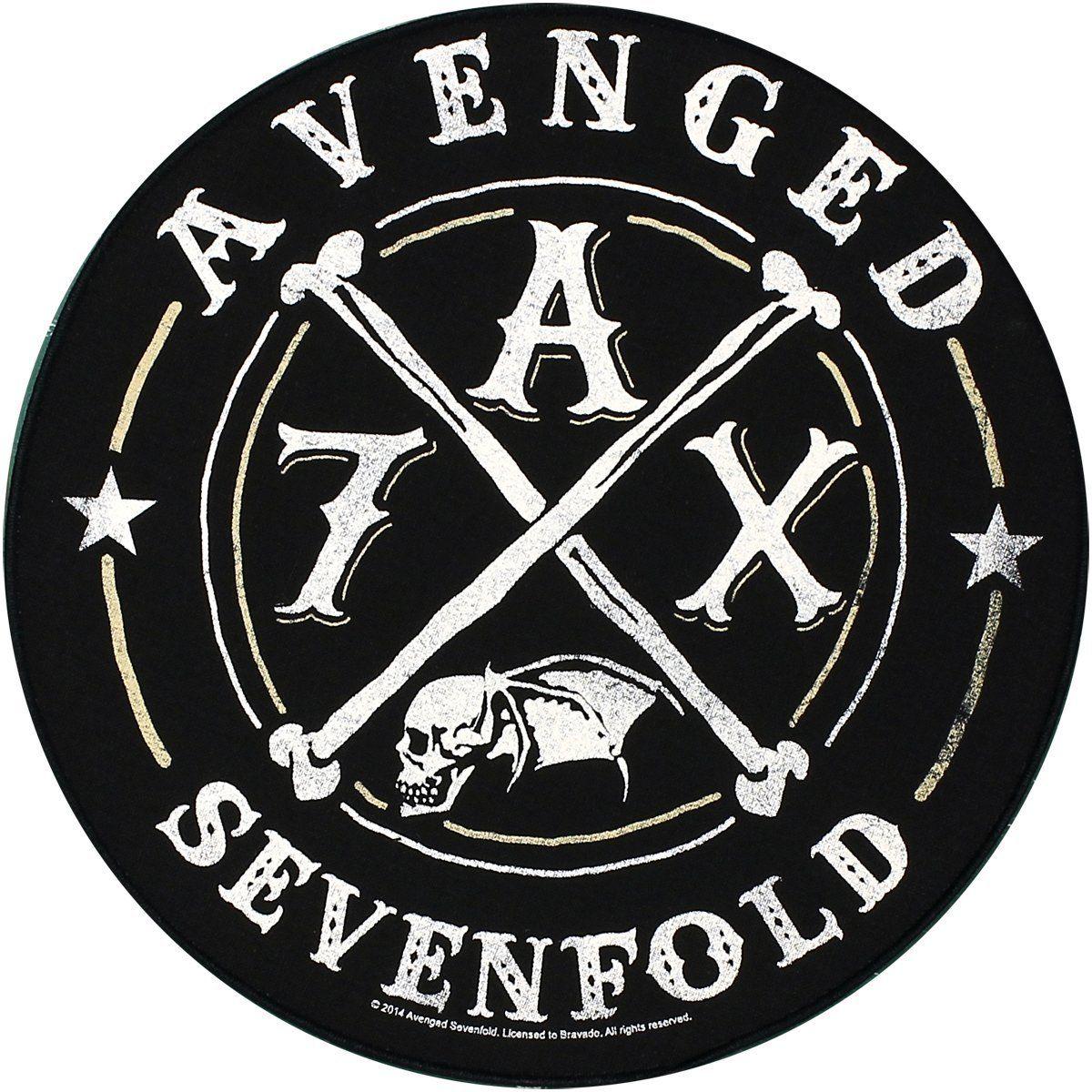 Avenged Sevenfold A7X Logo - Avenged Sevenfold A7X 'Back Patch: Amazon.co.uk: Sports & Outdoors