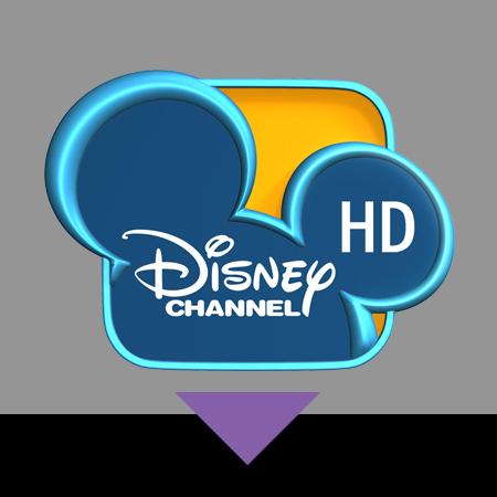 Disney Channel On-Demand Logo - HDTV