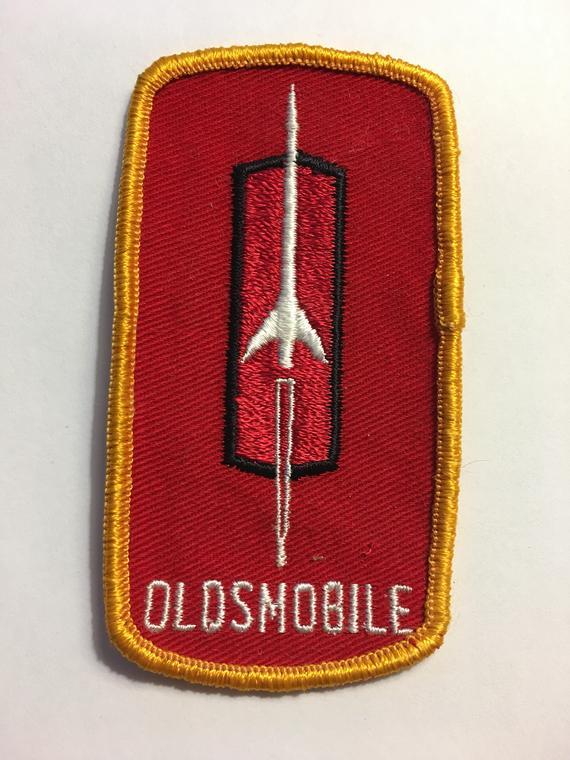 Oldsmobile Rocket Logo - VINTAGE OLDSMOBILE ROCKET logo Nos Patch Item LK Exc | Etsy