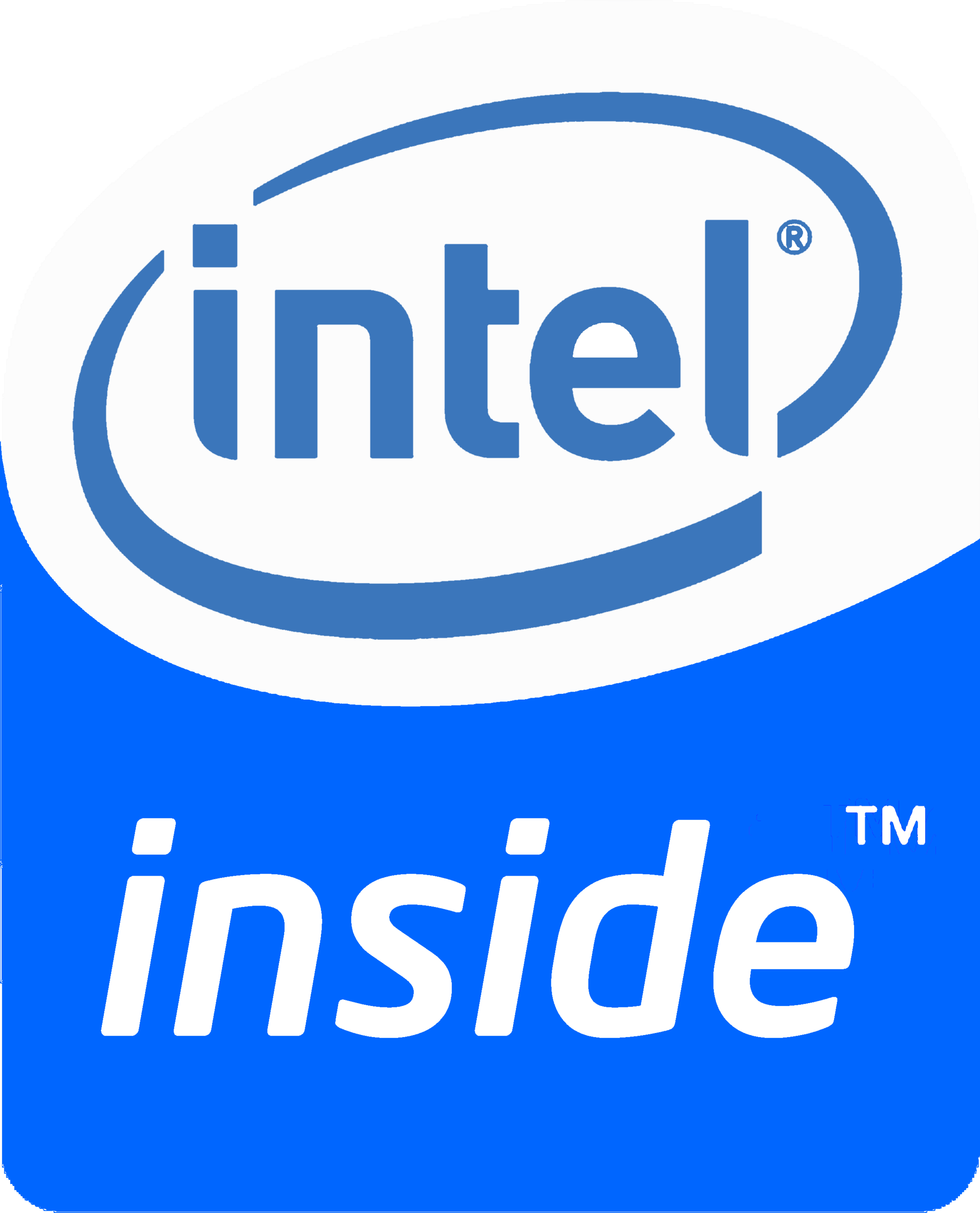 First Intel Logo - Intel Inside
