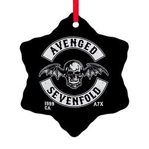 Avenged Sevenfold A7X Logo - AVENGED SEVENFOLD A7X Logo HAIL to the KING Snow Flake Shape ...