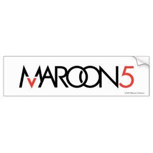 Black Maroon 5 Logo - Maroon 5 Logo Gifts & Gift Ideas | Zazzle UK