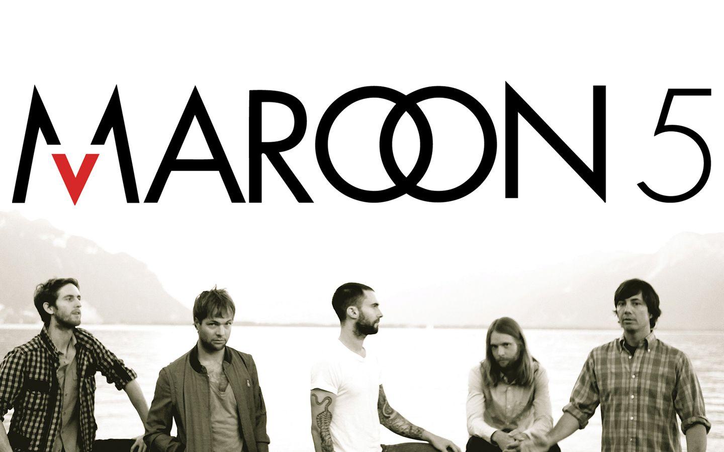 Black Maroon 5 Logo - Maroon 5 Band Image Wallpaper Wallpaper | WallpaperLepi