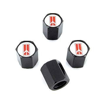 Oldsmobile Rocket Logo - Amazon.com: Oldsmobile Rocket Logo Black Tire Stem Valve Caps ...