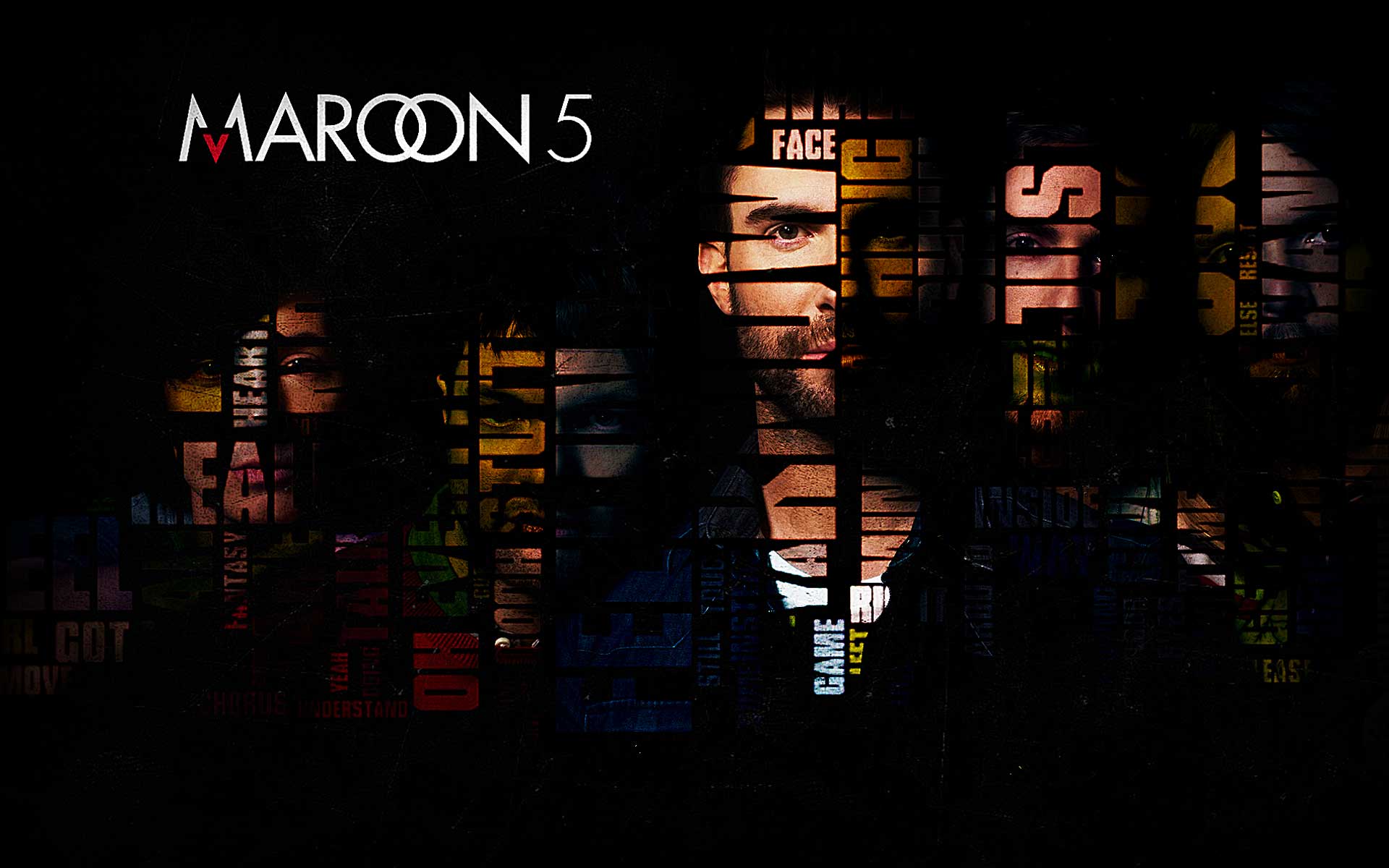 Black Maroon 5 Logo - Maroon 5 Wallpapers - Wallpaper Cave