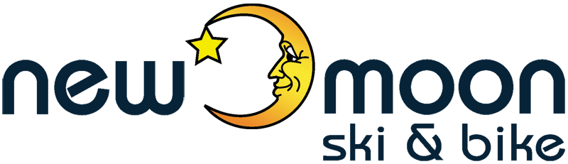 New Moon Logo - New Moon Ski & Bike Shop. Hayward, Wisconsin