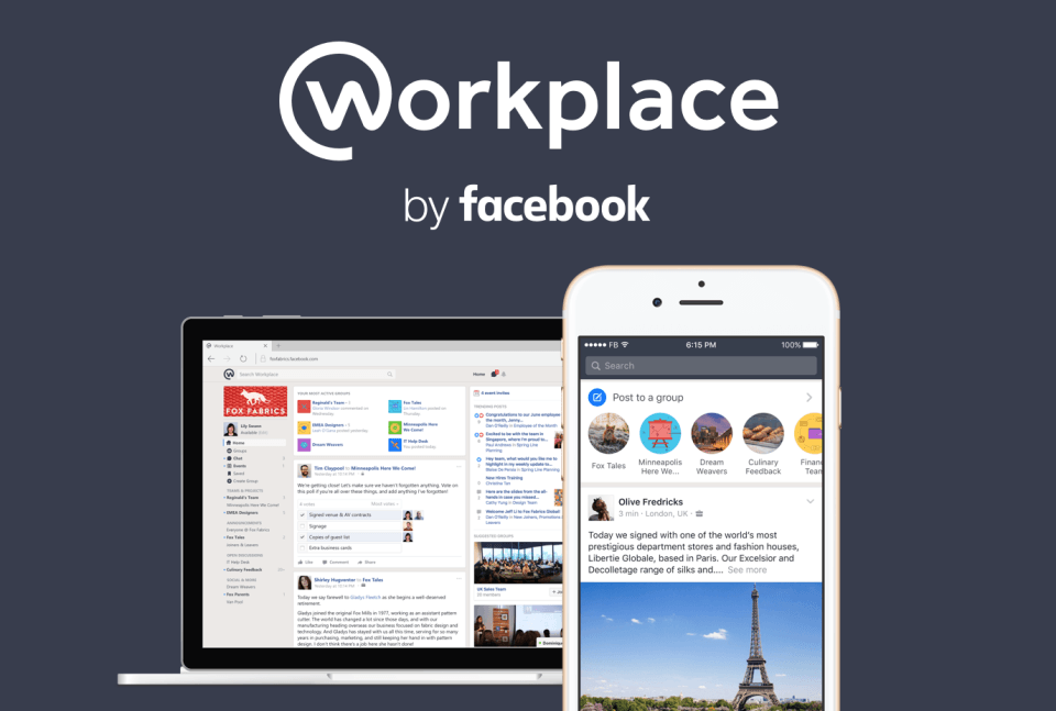Facebook Workplace Logo - Walmart Becomes the Largest 'Workplace by Facebook' User - UC Today