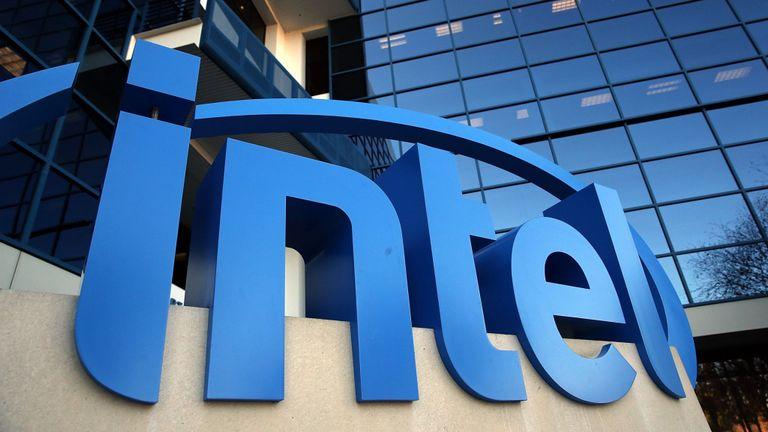 First Intel Logo - Computers face global slowdown due to flaw in Intel chips | Science ...