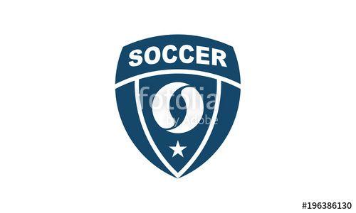 Simple Badge Logo - Simple Soccer Football Badge logo designs, Soccer Emblem logo ...